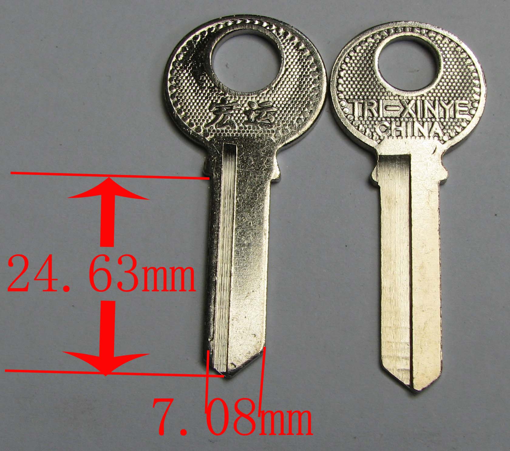 配三环锁钥匙